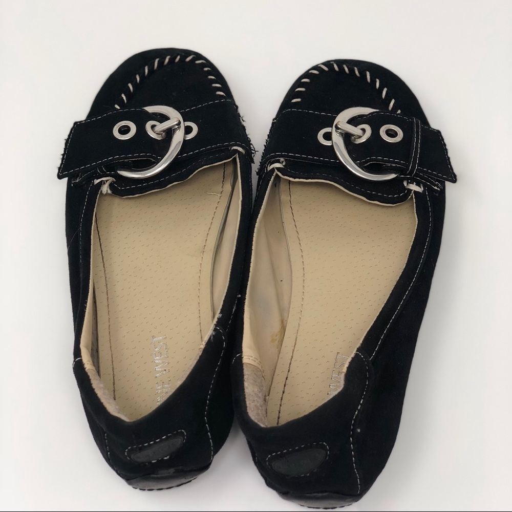 Nine West Black Flats